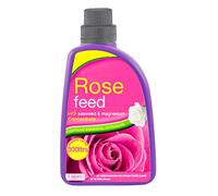 ZOPPER Rose Feed Concentrate with Seaweed & Magnesium Promotes Fuller Blooms a Specially Blended Liquid Feed for Roses & Flowering Plants 1 Liter