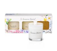 Zopper Scented Candle Gift Set for Someone Special, Each 45-Hour Burn 3 Scented Jar Ideal for Occasion Such as Birthday, Wedding, Valentine or Birthday
