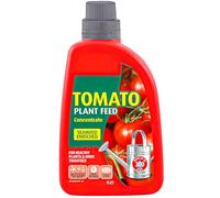 ZOPPER Tomato Feed Concentrate 1 Litre Makes 300L - Promotes Healthy Growth & High Yields - Ideal for Tomatoes, Courgettes, Aubergines & Flowers