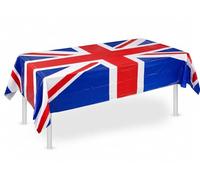 ZOPPER Union Jack Tablecloth, PVC Plastic, 137x182cm, Pack of 2