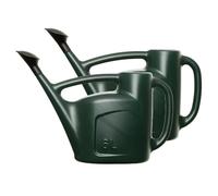 ZOPPER Watering Can With Rose Head Detachable Sprinkler for Outdoor & Indoor Hydrate Water Can for Garden Its compact design allows for easy storage - 6 Litter - Green - 2 Pack