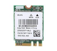 Zopsc Bluetooth 4.1 WiFi Game Wireless Network Card,5G 867Mbps Plug and Play M.2 NGFF WiFi Wireless Adapter,for Killer Wireless-AC 1535 Dual Band (2.4 GHz 5 GHz) 802.11ac NGFF M.2,for Notebook