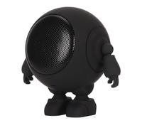 Zopsc Portable Bluetooth Speaker, Cute Robot Shape Bluetooth Speaker for Home Party Outdoor, Stereo Small Speaker Teens Teenage Girls Boys (Black)