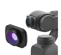 Zopsc Wide Angle Lens for DJI OSMO Pocket 1/2, Aluminum Alloy + Optical Glass Construction, Prime Lens Design, Magnetic Suction Mounting