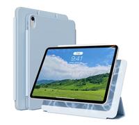 ZOPSGYU Magnetic Case for iPad Air 11 Inch 7th/6th Generation 2025/2024 M3/M2 iPad Pro 1st 2018, iPad Air 10.9 Inch 5th/4th Gen 2022/2020 Ultra Thin Magnetic Fastening Auto Sleep/Wake Light Blue