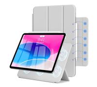 ZOPSGYU Magnetic Case for iPad Air 11 Inch 7th/6th Generation 2025/2024 M3/M2 iPad Pro 1st 2018, iPad Air 10.9 Inch 5th/4th Gen 2022/2020, Ultra Thin Magnetic Fastening, Auto Sleep/Wake - Grey