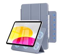 ZOPSGYU Magnetic Case for iPad Air 11 Inch 7th/6th Generation 2025/2024 M3/M2 iPad Pro 1st 2018, iPad Air 10.9 Inch 5th/4th Gen 2022/2020, Ultra Thin Magnetic Fastening Auto Sleep/Wake Purple
