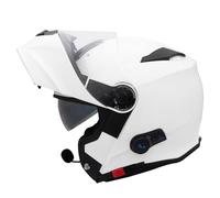 Zorax ZOR-727 BL-A4 Flip up Motorbike Fitted with Blinc Bluetooth System