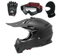 Zorax ZOR-X109 Kids Motocross Helmet & Goggles & Gloves & Balaclava