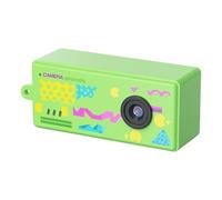 ZoraYorce 1080P Mini Keychain Digital Camera with 0.96in Screen Pocket Video Camera 130 Degree Wide Angle Rechargeable for Kids Adults Travel Collectible Gift (Green)