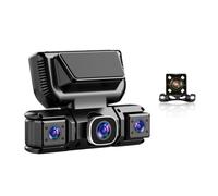 ZoraYorce 4 Channel Dash Cam 1080P Front/Rear Inside Left Right Car Dash | ZoraYorce four Channel Dash Cam 1080P Front and Rear Inside Left Right Car Dash Camera Night Vision WiFi APP Control Parking
