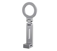 ZoraYorce - Airplane Phone Holder Foldable Magnetic Phone Mount Mobile Phone Stand (Silver)