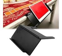 ZoraYorce Black Mahjong Card Holder Foldable Design Under-Mat Slide-In Stand