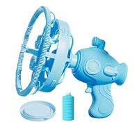 ZoraYorce Bubble Gun Machine Blows Giant Bubbles with Smaller Bubbles Inside Bubble Guns Blaster with Bubble Solution for Indoor Outdoor Wedding Birthday Party