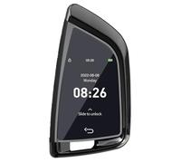 ZoraYorce CF568 Comfortable Keyless Entry Auto Lock LCD Touch Screen with On-BD Keyless Entry Remote Control Car Key Keyless Entry Auto Lock Unlock for All Start Stop Engine Button Models