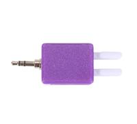 ZoraYorce CW Morse Code Paddle Key Dual Lever Mini Purple