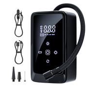 ZoraYorce Electric Bike Tire Pump 140PSI Cordless Air Pump for Car | Portable Air Compressor with 20L/Min Flow for Auto Motorcycles Bikes Balls and More