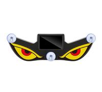 ZoraYorce Evil Eye Window Decor Light: Solar & Type-C Dual Power, No Drill