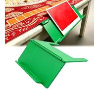 ZoraYorce Green Mahjong Card Holder Foldable Design Under-Mat Slide-In Stand