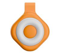 ZoraYorce Magnetic Badge Lights for Nurses with 6 Brightness & 3 Color Modes Rechargeable Nurse Essentials Flashlight for Walking Running Sports Outdoor Emergency (Orange)