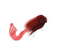 ZoraYorce Multi Jointed Swimbait Mouse Fishing Lure Artificial Bait for Pike Bass (Red)