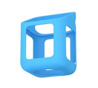 ZoraYorce Portable Protective Sleeve with Easy To Carry Handle Soft Protective Silicone Sleeve Scratch-Resistant Protective Cover for Tonies Toniebox 2 Audio Player (Blue)
