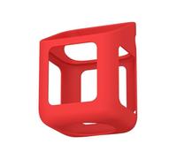 ZoraYorce Portable Protective Sleeve with Easy To Carry Handle Soft Protective Silicone Sleeve Scratch-Resistant Protective Cover for Tonies Toniebox 2 Audio Player (Red)