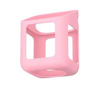 ZoraYorce Portable Protective Sleeve with Easy To Carry Handle Soft Protective Silicone Sleeve Scratch-Resistant Protective Cover for Tonies Toniebox 2 Audio Player (Pink)