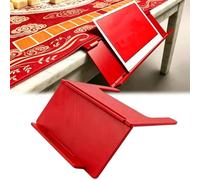 ZoraYorce Red Mahjong Card Holder Foldable Design Under-Mat Slide-In Stand