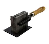 ZoraYorce Reversible Wire Plate Ingot Mould with 4 Hole Size Precious Metal Casting Melting Casting Metal Crucible for Melting Refining Gold Silver Aluminum Copper