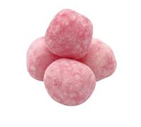 Zorba Online Cherry Bon Bons Sugar Dusted Fruit Flavoured Chewy Candy Bonbons 500g Bag Free from Artificial Colours and Flavours, Gluten Free, and Vegetarian British Sweets