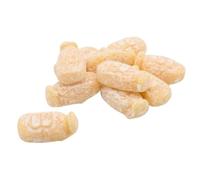 Zorba Online Dusted Milk Bottles Gums Milk Flavoured Candy Gums 1kg Bag Free form Artificial Colours and Flavours British Sweets