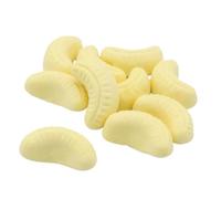 Zorba Online Mini Foam Bananas Fruit Flavoured Soft Foam Candy 250g Bag Free from Artificial Colours and Flavours British Sweets