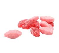 Zorba Online Pick n Mix Big Lips Jellies Sugar Coated Strawberry and Cherry Flavoured Chewy Candy 1kg Bag Gluten Free, Vegetarian, Vegan, and Gelatine Free British Sweets