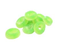 Zorba Online Pick n Mix Fizzy Apple Rings Sugar Coated Sour Fruit Flavoured Chewy Candy 1kg Bag Gluten Free, Vegetarian, Vegan, and Gelatine Free British Sweets