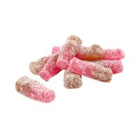 Zorba Online Pick n Mix Fizzy Cherry Cola Bottles Jellies Cola Flavoured Chewy Candy 1kg Bag Free from Artificial Colours and Flavours, Dairy Free, Vegetarian, Vegan, and Gelatine Free British Sweets