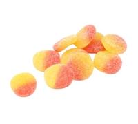 Zorba Online Pick n Mix Peaches Jellies Sugar Coated Peach Flavoured Chewy Candy 250g Bag British Sweets