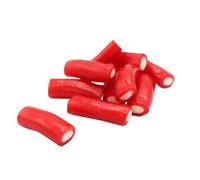 Zorba Online Pick n Mix Strawberry Bites Soft Cream Centre Fruit Flavoured Chewy Candy 500g Bag British Sweets