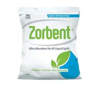 Zorbent Liquid Spill Kit-16X More Absorbent than Clay, Commercial-Grade Vomit, Urine, Oil, All Liquid Spill Powder Cleans Repulsive Messes Quickly, Leaves Surface Dry, Reusable (10 Qt)