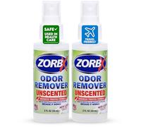 ZORBX Bundle of Mini Odor Remover Sprays (2 Oz) - Perfect Solution for Funky & Foul Smells | All Purpose and Fast Acting Sprays | Lightweight and Travel-friendly Bundle (2 Per Pack)