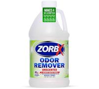 ZORBX Unscented Multipurpose Odor Remover -Safe for All, Even Children, No Harsh Chemicals, Perfumes or Fragrances, Stronger and Safer Odor Remover Works Instantly (1/2 Gallon)