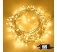 Zorela Fairy Lights Plug in, 25M 220 LED Indoor String Fairy Lights Mains Powered, Outdoor Fairy Twinkle Lights Christmas Lights 8 Modes IP44 Connectable for Bedroom, Garden, Party, Camping