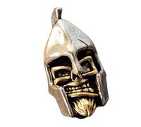 ZORESCOLEO Skull Metal Beads for Creative Paracord Projects and Fashionable Jewelry Large Hole Charm Collectibles