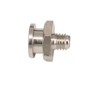 zorfar 1/8" 1/4" 3/8" 1/2" BSPP M6 M8 M10 M12 M4 M16 M20 Nickel Brass Male Button Head Grease Zerk Nipple Boat 1pcs(M8x1.25)