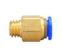 zorfar 12mm PU Air Pipe Pneumatic Quick Connector Metric M Thread PC12-M10*1.25 M12*1.5 M14*1.75 M14*2 M16*1. M20*2. M22(PC12-M16X2)