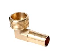 zorfar 1PC PL Threaded Hose Barb Pipe Connection Joint Fittings(8mm Barb,3/8")