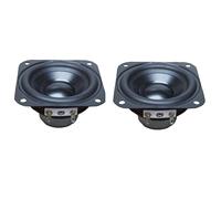 zorfar 2.75 Inch Tweeter Midrange Woofer Speaker 6 Ohm 15W Full Range Aluminum Basin HIFI Loudspeaker For Home Theater DIY(2PC)