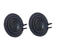 zorfar 2 Inch 88mm Aluminum Basin Full Range Speaker Bass Enhanced Rubber Edge Radiator Speaker High-end Enthusiast 4OHM 15W For DIY