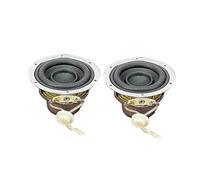 zorfar 2PCS 1.75 Inch Full Range Speaker 5W 4Ohm Tweeter Midrange Woofer Speakers Long Stroke Voice Coil Super Dual DIY