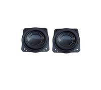 zorfar 2PCS 4Ohm 5W Tweeter Midrange Woofer Speaker 1.5Inch Magnetic Loudspeaker Replacement